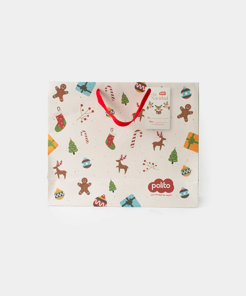 Bolsa De Regalo Navideña