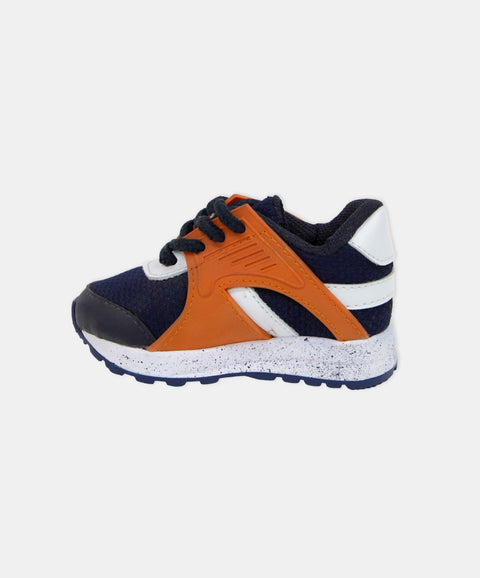 Tenis Para Bebé Niño En Material Sintético Color Azul Oscuro