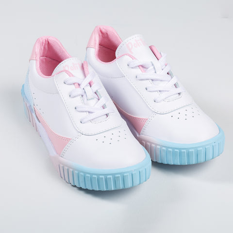 Tenis Para Niña Color Blanco