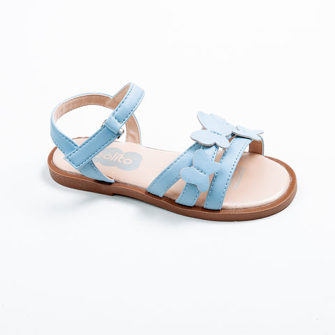 Sandalia Para Bebe Niña Color Azul