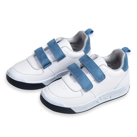 Tenis Para Bebé Niño Color Blanco