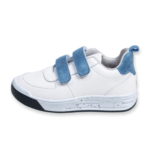 Tenis Para Bebé Niño Color Blanco