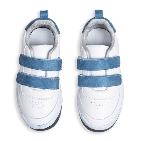 Tenis Para Bebé Niño Color Blanco