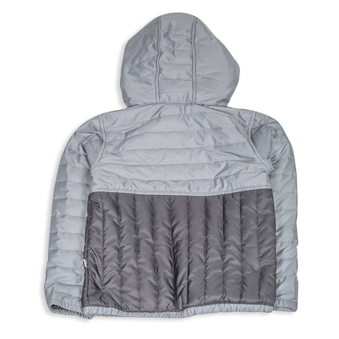 Chaqueta Acolchada Para Niño Color Gris