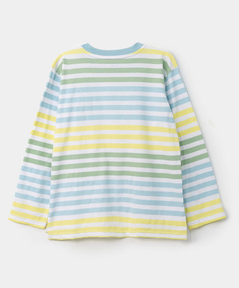 Camiseta Manga Larga Para Bebe Niño Color Blanco