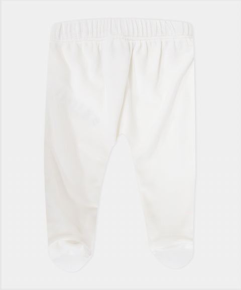 Set De Primer Día Unisex En Tela Suave Color Marfil
