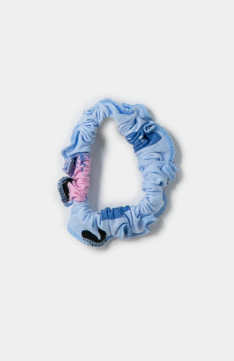 Pijama manga larga para bebé niña en licra color azul claro