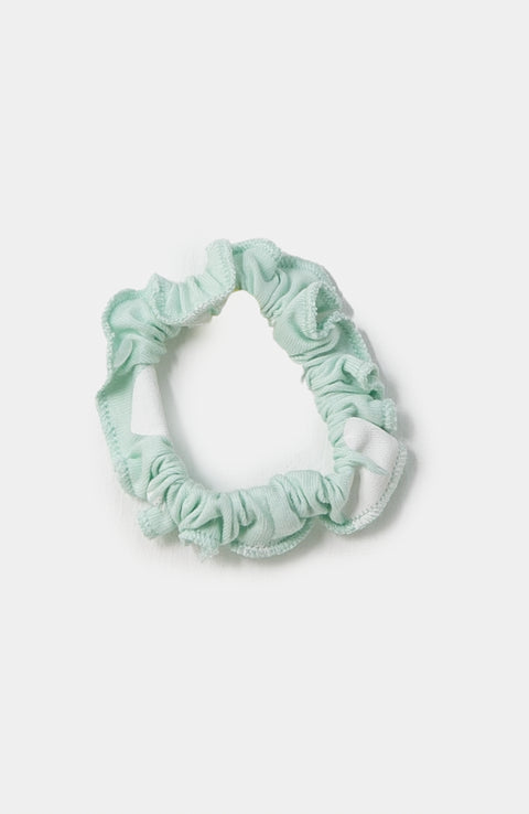 Pijama manga larga para bebé niña en licra color verde claro