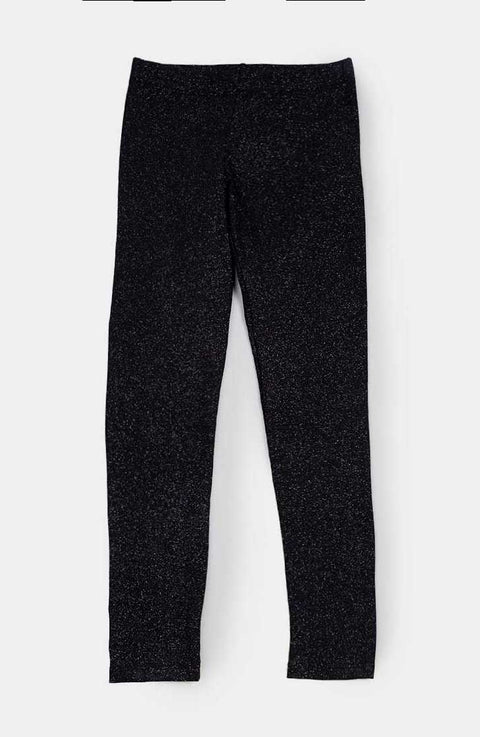 Leggins Para Niña En Licra Estampado Mirellas Color Negro