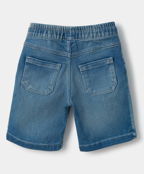 Bermuda Para Bebé Niño En Denim Color Azul