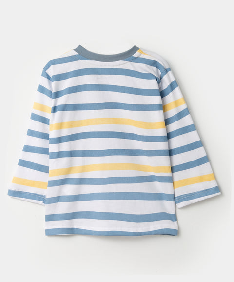 Camiseta Manga Larga Para Recién Nacido En Tela Suave Color Blanco