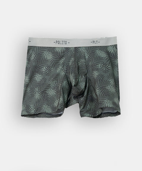 Paquete de bóxers x 3 para niño en algodón color verde grisoso