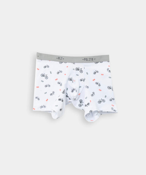 Paquete de bóxers x 3 para niño en algodón color naranja