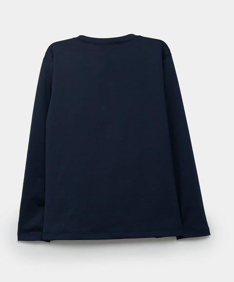 Camiseta de playa para niño en licra color azul
