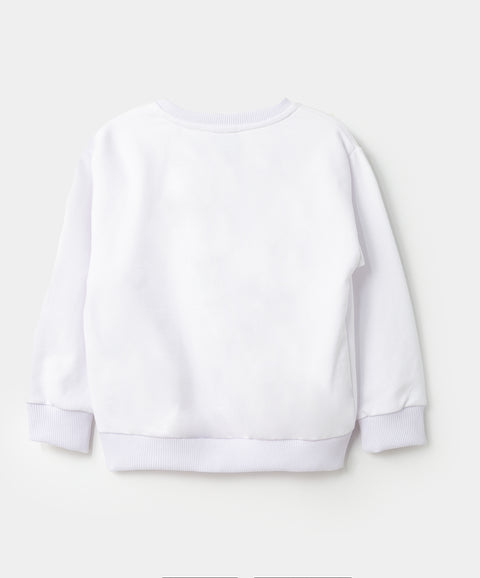 Buzo para bebé niña en burda color blanco