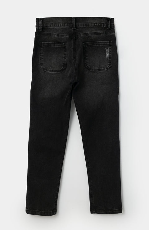 Jean Para Niño En Denim Color Negro