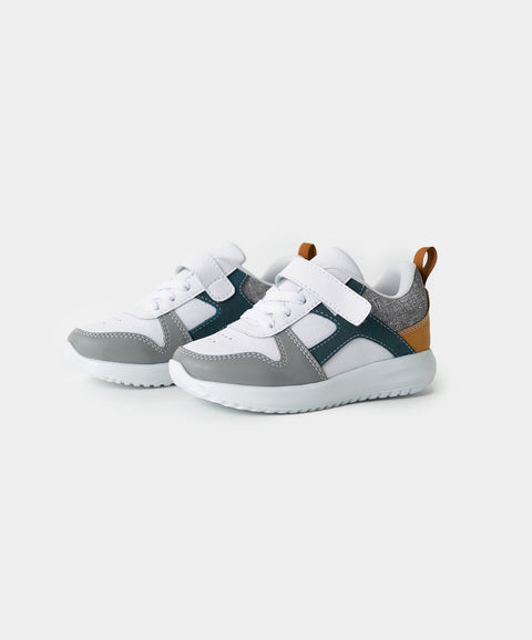 Tenis Para Bebé Niño En Material Sintético Color Blanco