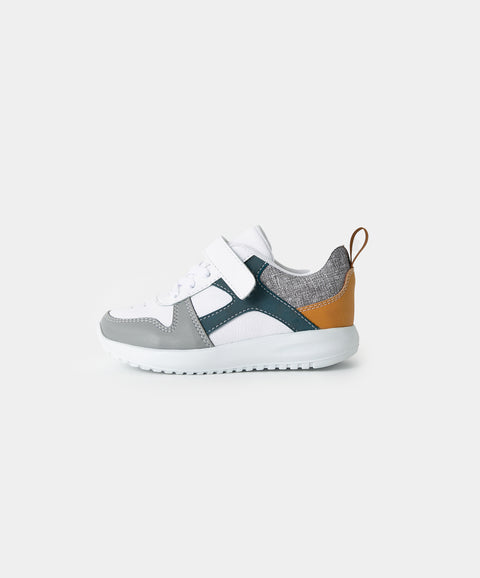 Tenis Para Bebé Niño En Material Sintético Color Blanco