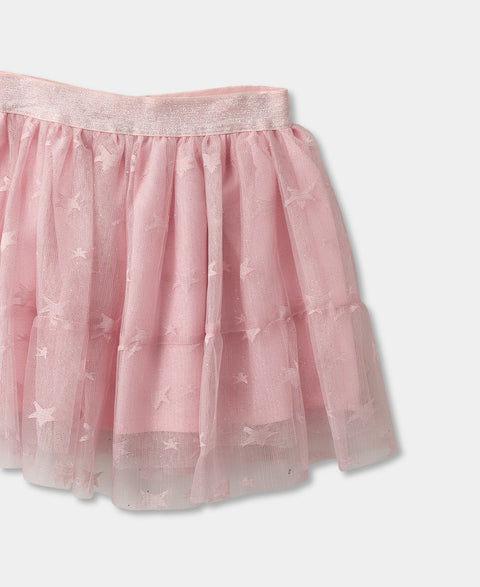 Falda Para Niña En Tull Color Rosado