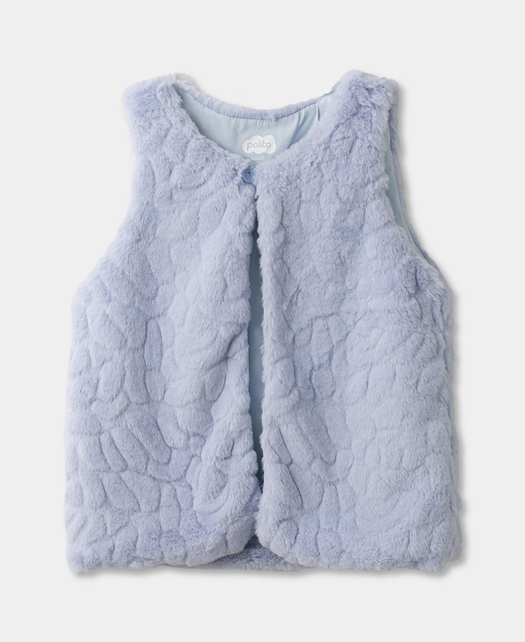 Short Chaleco De Jeans Para NiÃ±as Chaleco Para Bebé Niña En Felpa