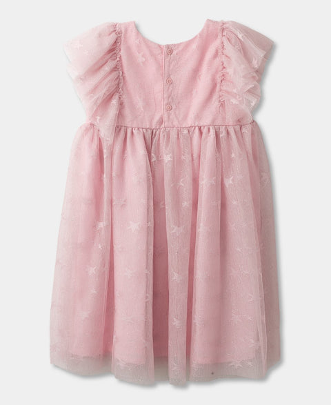 Vestido Para Bebé Niña En Tull Color Rosado