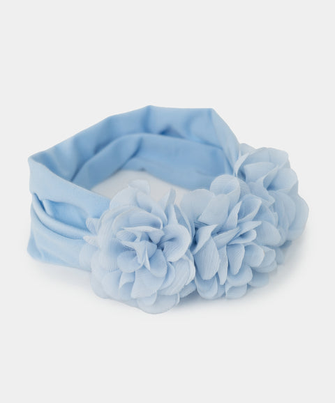 Balaca para recién nacida en licra color azul