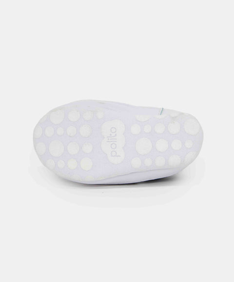 Tenis Estampados Para Recién Nacida Color Azul