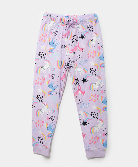 Pijama Manga Larga Para Bebé Niña En Licra Color Lila
