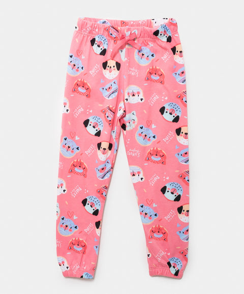 Pijama Manga Larga Para Bebé Niña En Licra Color Salmon