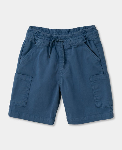 Bermuda Corta Para Bebé Niño Color Azul