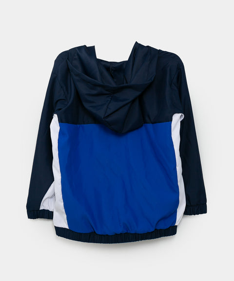Chaqueta Rompevientos Para Bebé Niño En Microtec Color Azul