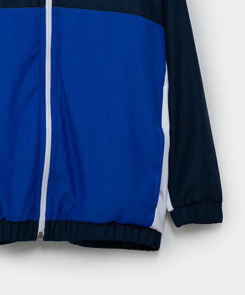 Chaqueta Rompevientos Para Bebé Niño En Microtec Color Azul