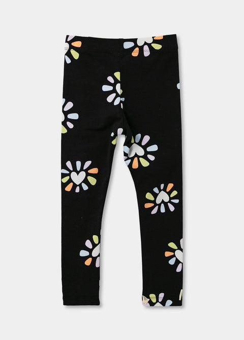 Leggings Para Bebé Niña En Licra Estampado de Flores