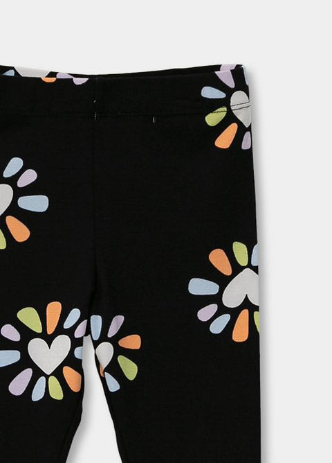 Leggings Para Bebé Niña En Licra Estampado de Flores