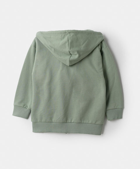 Buzo Con Chompa Para Bebé Niño En Burda Color Verde