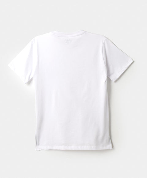 Camiseta Para Niño En Tela Suave Color Blanco