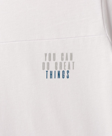 Camiseta Para Niño En Tela Suave Color Blanco