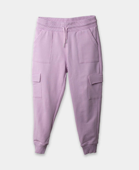 Jogger Cargo Para Niña En Burda Color Lila
