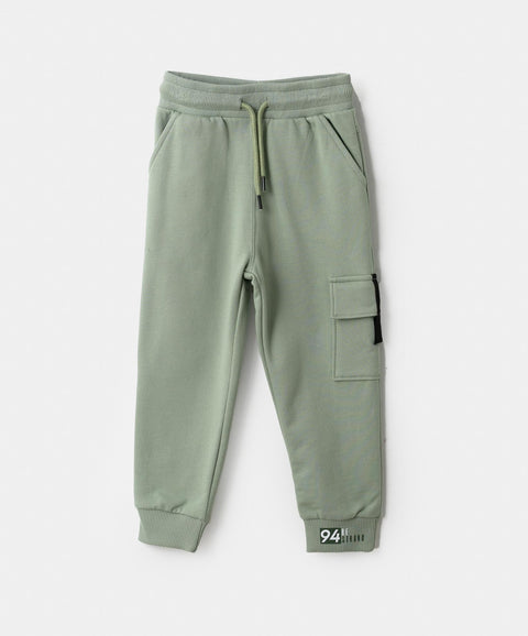 Jogger Deportivo Para Bebé Niño En Burda Color Verde Militar