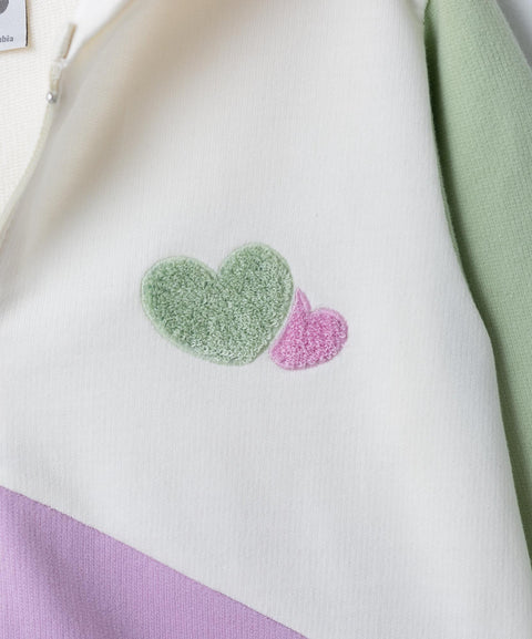 Buzo Con Chompa Para Bebé Niña En Burda Color Marfil