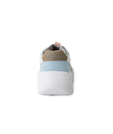 Tenis Atadura Para Niña Multicolor