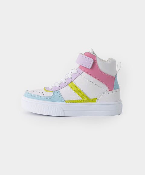 Tenis Para Bebé Niña En Material Sintético Color Blanco