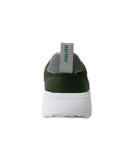 Tenis Para Bebé Niño En Material Sintético Color Verde Militar