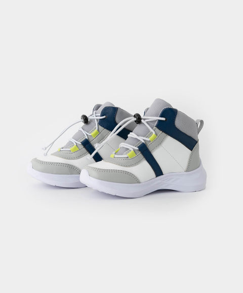 Tenis Para Bebé Niño Color Blanco