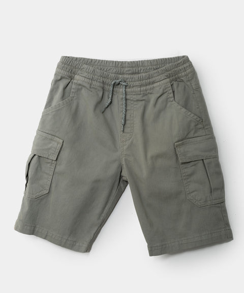 Bermuda Cargo Para Niño En Zapote Color Gris Verdoso