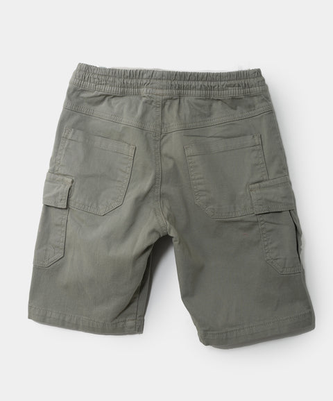 Bermuda Cargo Para Niño En Zapote Color Gris Verdoso