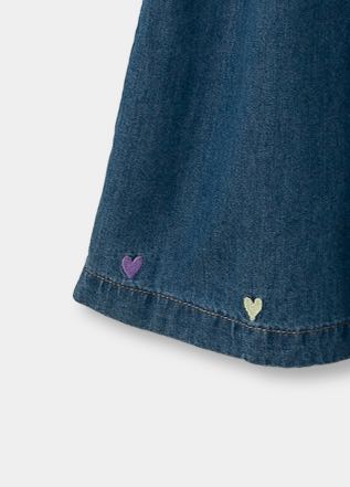 Vestido Para Bebé Niña Índigo Medio