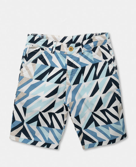 Bermuda Para Niño En Twill Color Azul