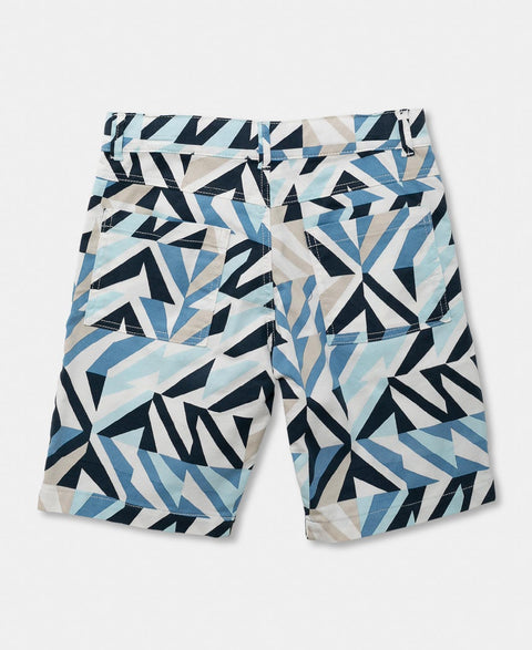 Bermuda Para Niño En Twill Color Azul