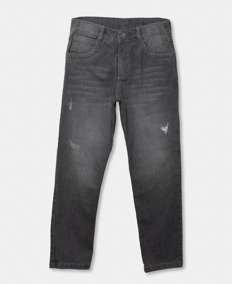 Jean Para Niño En Denim Color Gris